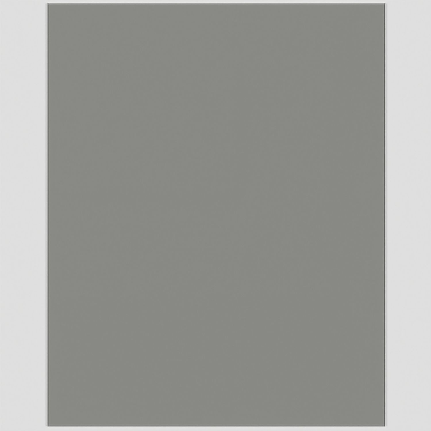 Splashback Matt Grey Self-Adhesive Glass Kitchen Splashback 600mm x 750mm x 6mm (268RX)