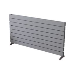 Ximax Oceanus 595mm x 1200mm 3949BTU Silver Horizontal Designer Radiator