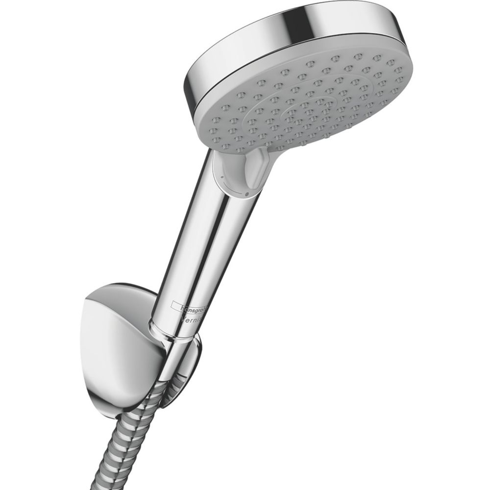 GoodHome Teesta 3-spray pattern Chrome effect Shower head - 7