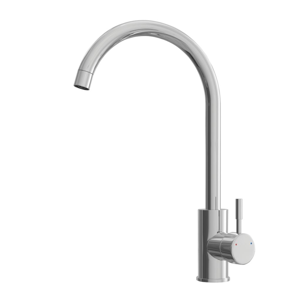 ETAL Holly Single-Lever Mono Mixer Kitchen Tap Chrome | Kitchen Mixer ...