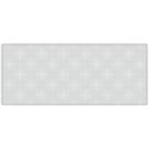 Laura Ashley Wicker Self-Adhesive Bathroom Splashback Gloss Pearl White 250mm x 600mm x 4mm