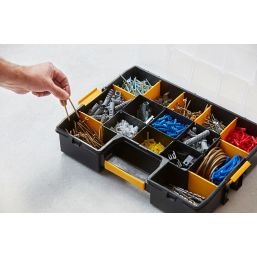 Stanley Sort Master Light Tool Organizer, 10 Compartments