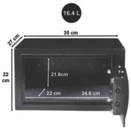 Master Lock X055ML  Electronic Combination Security Safe 16.4Ltr