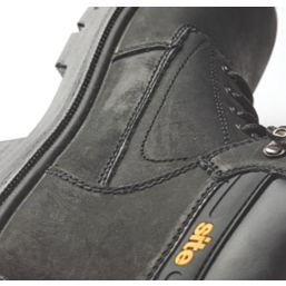 Site Marble Size 11  Black  Water-Resistant Steel Toe Cap Safety Boots