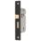Smith & Locke  3 Lever Matt Black Mortice Sashlock 65mm Case - 44mm Backset