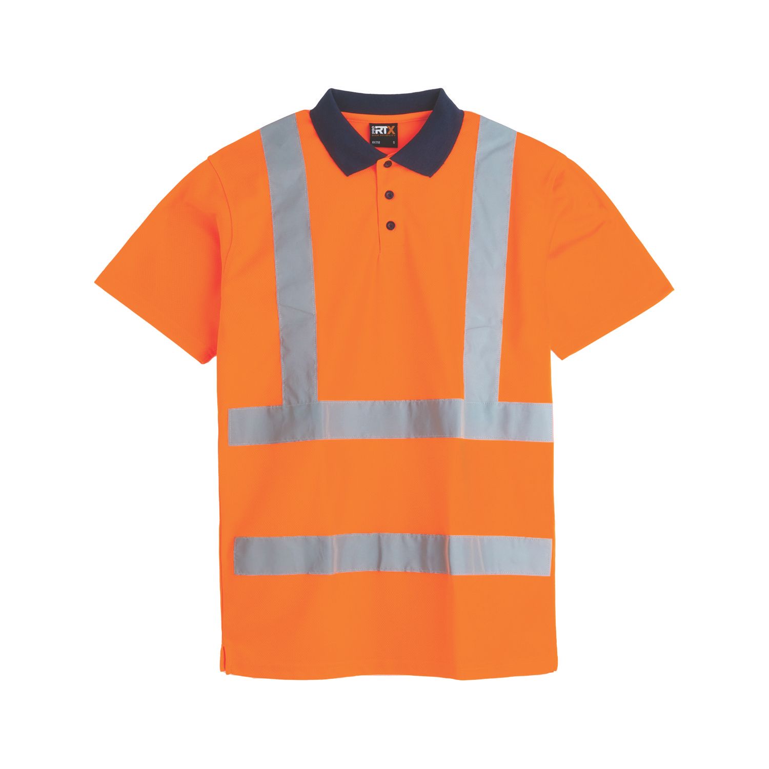 Pro RTX High Visibilty Polo Shirt Orange 2X Large 52" Chest (269AL)