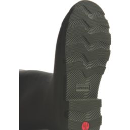 Hunter Downpour Tall Insulated  Size 12  Olive Non Safety Wellies