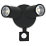 Luceco  Outdoor LED Wall Light With PIR Sensor Black 10W 720lm
