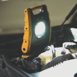 Briticent  Rechargeable LED Work Light with Power Bank Black & Yellow 3000lm