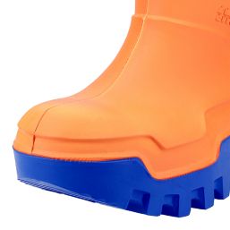 Dunlop Purofort Thermo+   Safety Wellies Orange Size 7