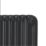 Arroll 549mm x 794mm 2900BTU Black Cast Iron 2 Column Radiator