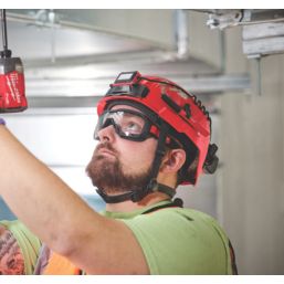 Milwaukee Non-Vented High-Profile Clear Safety Goggles