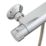 Highlife Bathrooms Tolsta Cool Touch Rear-Fed Exposed Chrome Thermostatic Shower