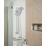 Highlife Bathrooms Tolsta Cool Touch Rear-Fed Exposed Chrome Thermostatic Shower