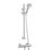 Highlife Bathrooms Tolsta Cool Touch Rear-Fed Exposed Chrome Thermostatic Shower