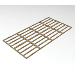 Forest  19' 6" x 10' Timber Shed Base