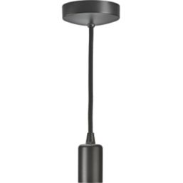 Knightsbridge  Contemporary Pendant Smoked Bronze