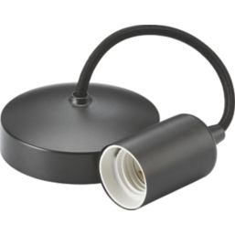 Knightsbridge  Contemporary Pendant Smoked Bronze