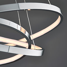 Quay Design Kitalpha LED Pendant Light Chrome 41W 2450lm