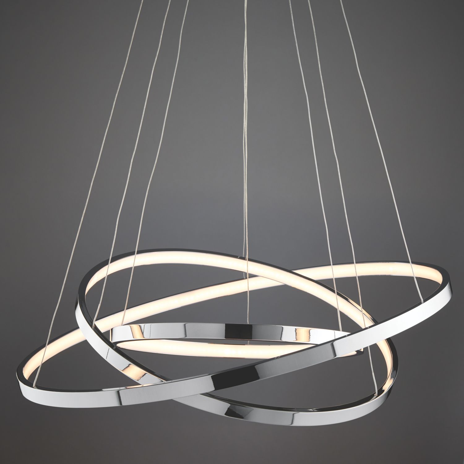 Quay Design Kitalpha LED Pendant Light Chrome 41W 2450lm (269VG)