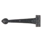 GateMate Black Straight Ornamental Heavy Duty Tee Hinges 106mm x 12" x 300mm 2 Pack