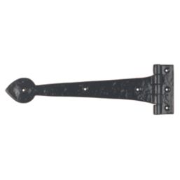 GateMate Black Straight Ornamental Heavy Duty Tee Hinges 106mm x 12" x 300mm 2 Pack