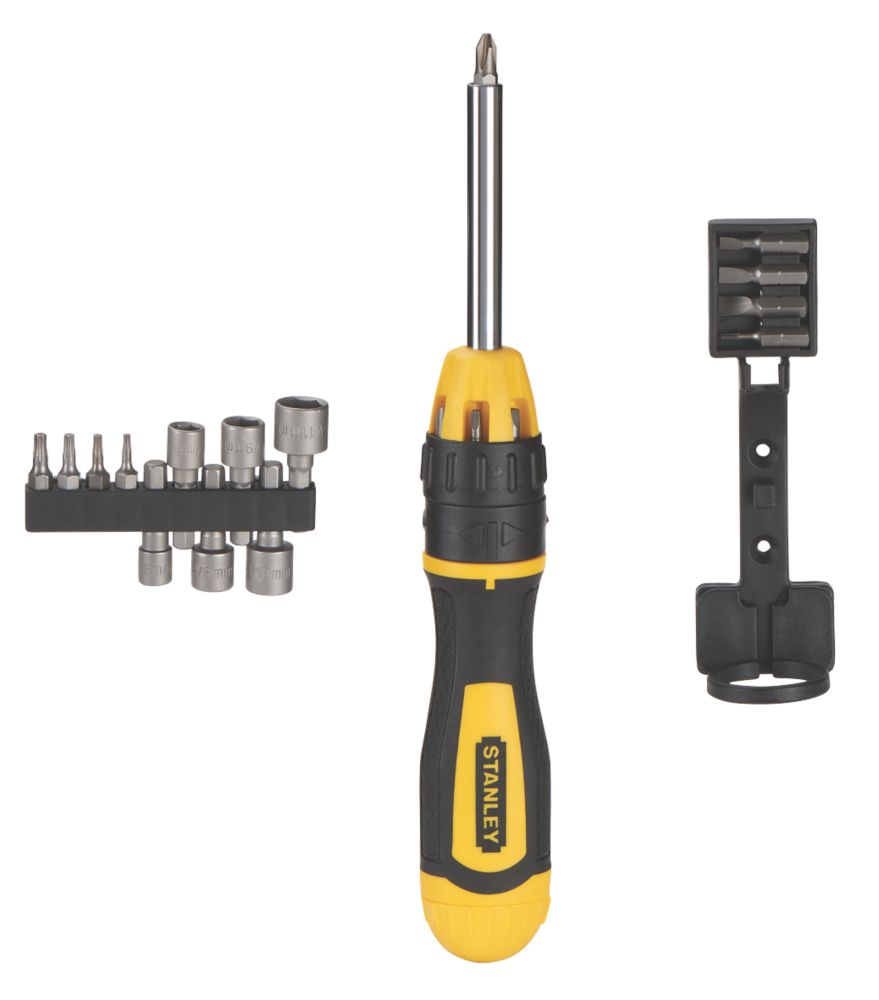 Stanley Mixed Screwdriver Set 10 Pcs - Screwfix