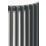 Ximax Aurora Edge 1800mm x 340mm 2901BTU Anthracite Vertical Designer Radiator