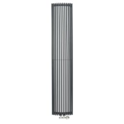 Ximax Aurora Edge 1800mm x 340mm 2901BTU Anthracite Vertical Designer Radiator