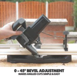 Evolution SF210CMS
 210mm  Electric Single-Bevel  Compound Mitre Saw 220-240V