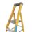 Zarges Fibreglass 1.37m 3 Step Platform Step Ladder