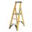 Zarges Fibreglass 1.37m 3 Step Platform Step Ladder