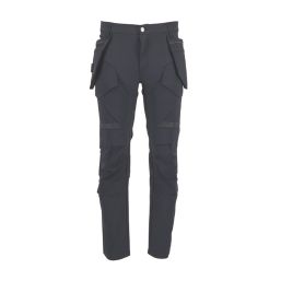 Site Varnik Stretch Work Trousers Black 34" W 34" L