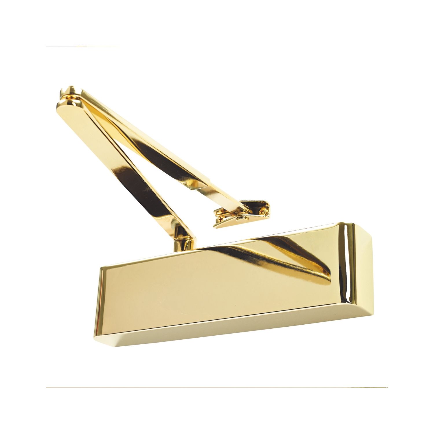 Rutland TS.5204 Fire Rated Overhead Door Closer Polished Brass (270HA)
