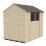 Forest  5' x 7' (Nominal) Apex Overlap Timber Shed with Base