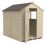 Forest  5' x 7' (Nominal) Apex Overlap Timber Shed with Base