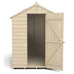 Forest  5' x 7' (Nominal) Apex Overlap Timber Shed with Base