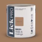 LickPro Max+ 2.5Ltr Brown 02 Eggshell Emulsion  Paint
