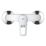 Grohe Start Loop Exposed Single Outlet Manual Chrome Wall-Mounted Shower Mixer Valve