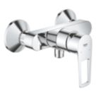 Grohe Start Loop Exposed Single Outlet Manual Chrome Wall-Mounted Shower Mixer Valve