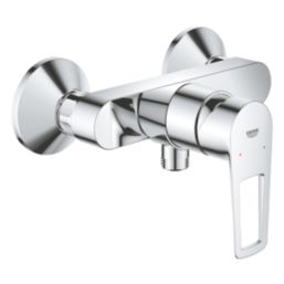 Grohe Start Loop Exposed Single Outlet Manual Chrome Wall-Mounted Shower Mixer Valve