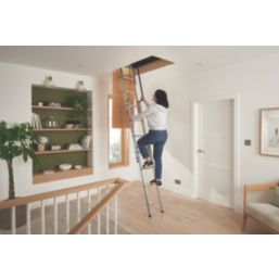 Telescopic loft deals ladders screwfix