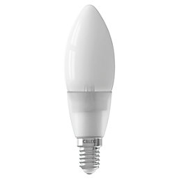 Calex Softline SES Candle LED Light Bulb 470lm 5W 4 Pack