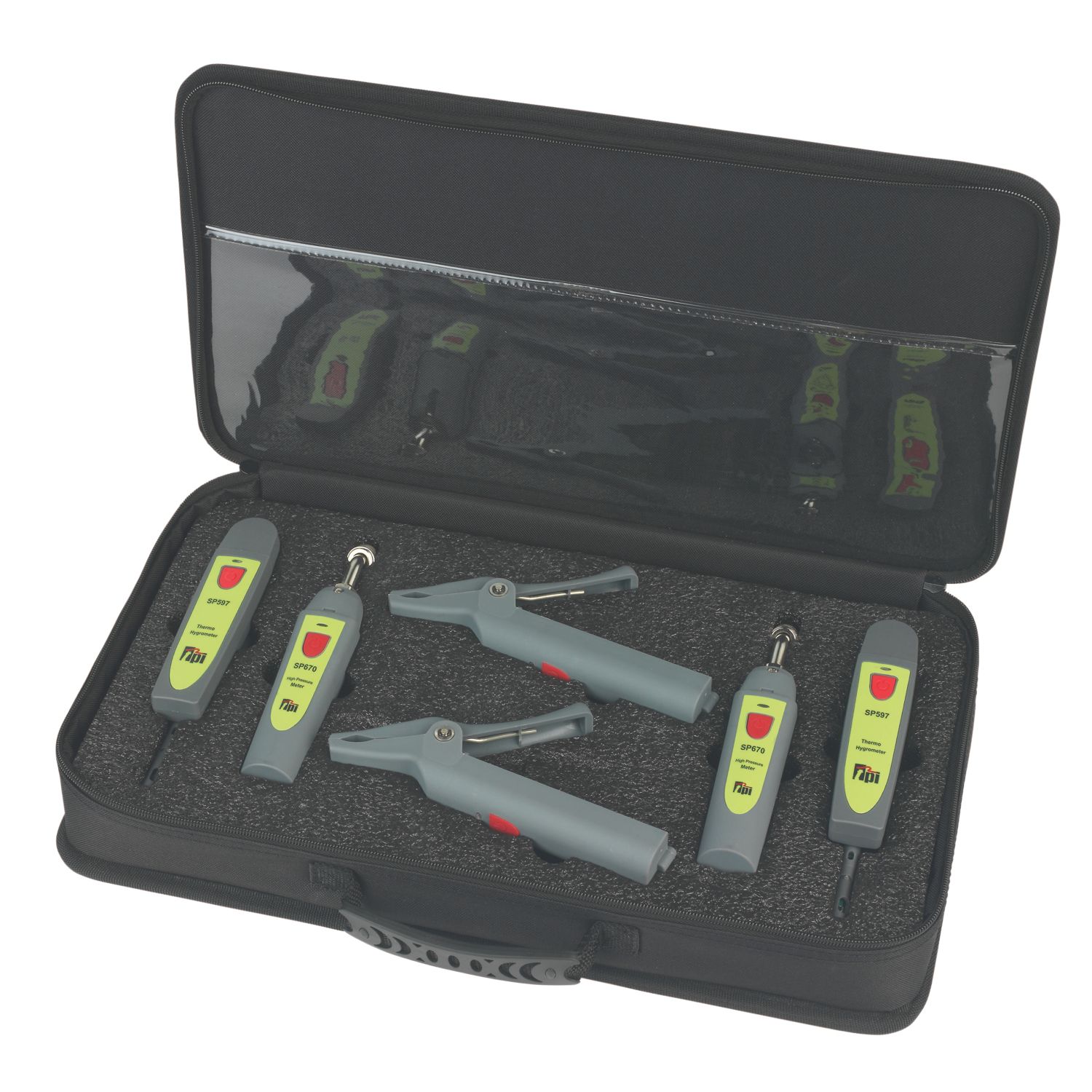 TPI Deluxe Test Kit for Refrigeration or Heat Pump System 6 Pcs (270RN)