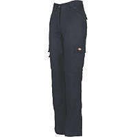 Dickies Everyday Flex Trousers Navy Blue Size 18 31" L