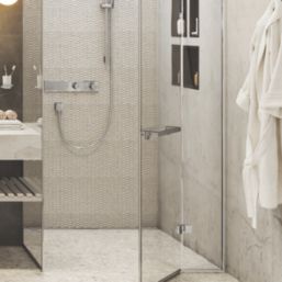 Hansgrohe AddStoris Bar Shower Door Handle Chrome 350mm Single