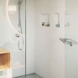 Hansgrohe AddStoris Bar Shower Door Handle Chrome 350mm Single