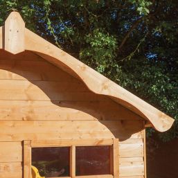 Rowlinson Swiss Cottage 7' 6" x 6' (Nominal) Timber Playhouse