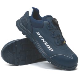 Dunlop Matt Size 10  Navy / White  Water-Resistant  Safety Trainers