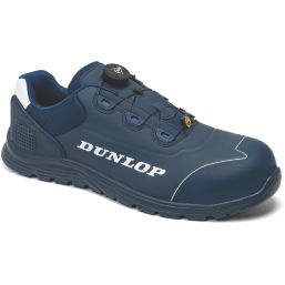 Dunlop Matt Size 10  Navy / White  Water-Resistant  Safety Trainers